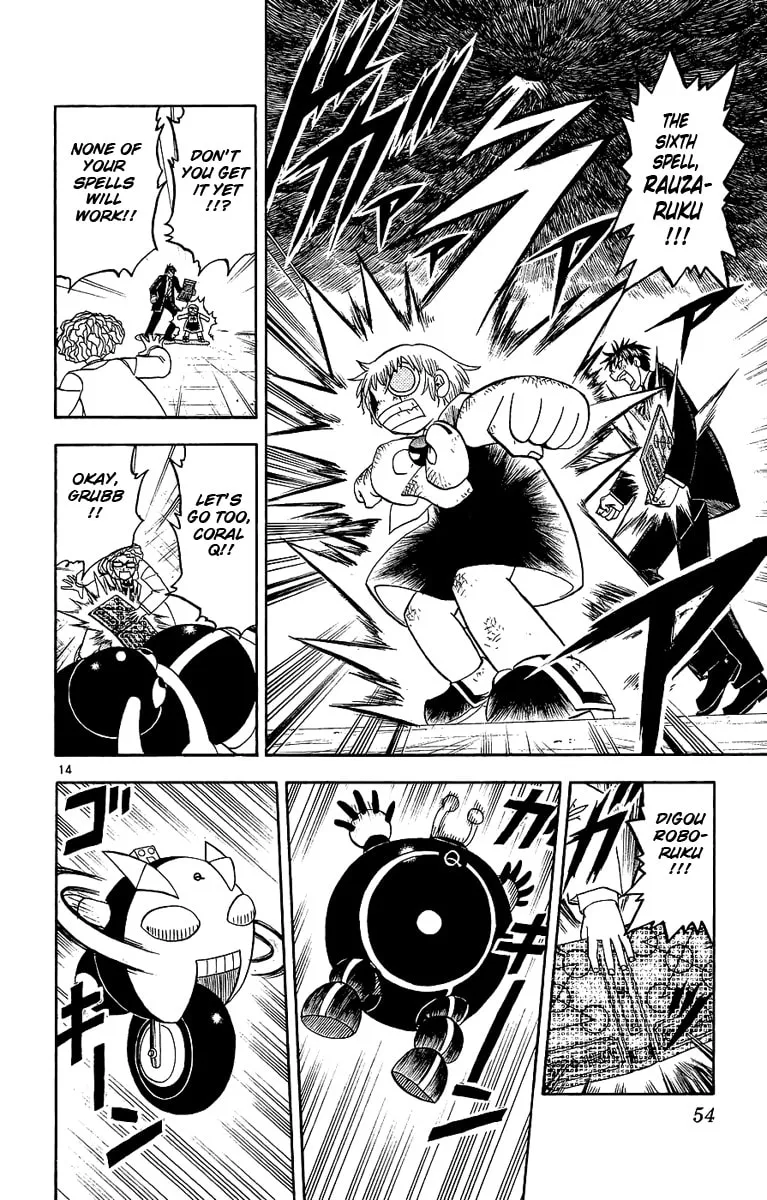 Read Zatch Bell! chapter 165 image 13 on Lezhin