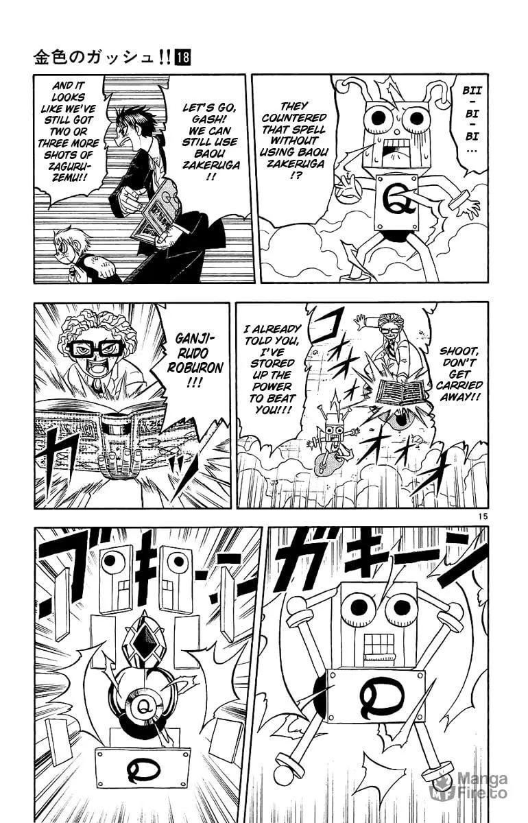 Read Zatch Bell! chapter 166 image 14 on Lezhin