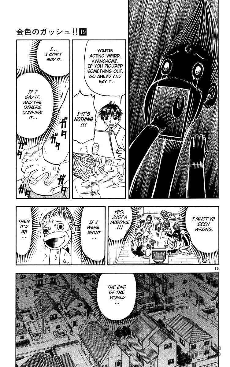 Read Zatch Bell! chapter 176 image 14 on Lezhin