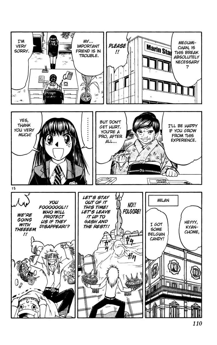 Read Zatch Bell! chapter 188 image 15 on Lezhin