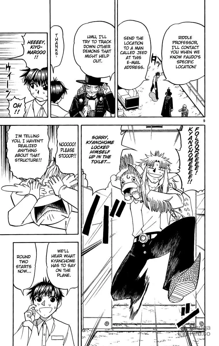 Read Zatch Bell! chapter 189 image 8 on Lezhin