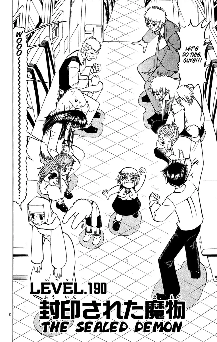 Read Zatch Bell! chapter 190 image 1 on Lezhin
