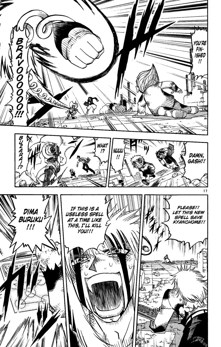 Read Zatch Bell! chapter 193 image 16 on Lezhin