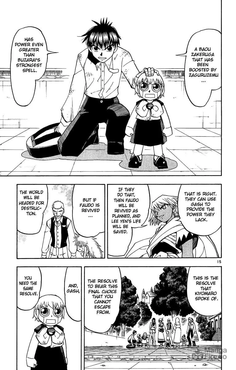 Read Zatch Bell! chapter 197 image 14 on Lezhin