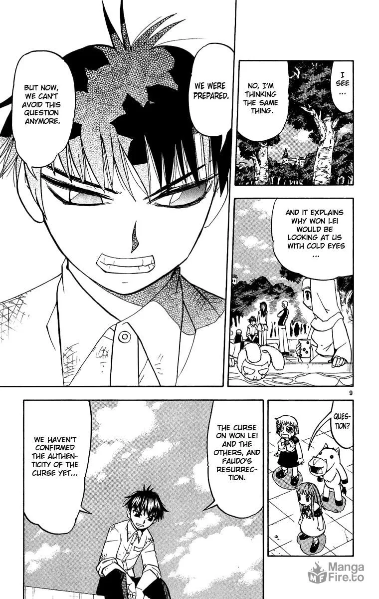 Read Zatch Bell! chapter 197 image 8 on Lezhin