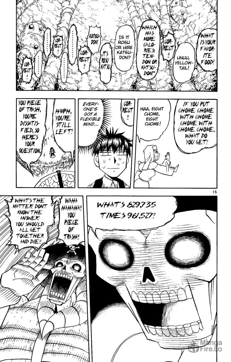 Read Zatch Bell! chapter 199 image 14 on Lezhin