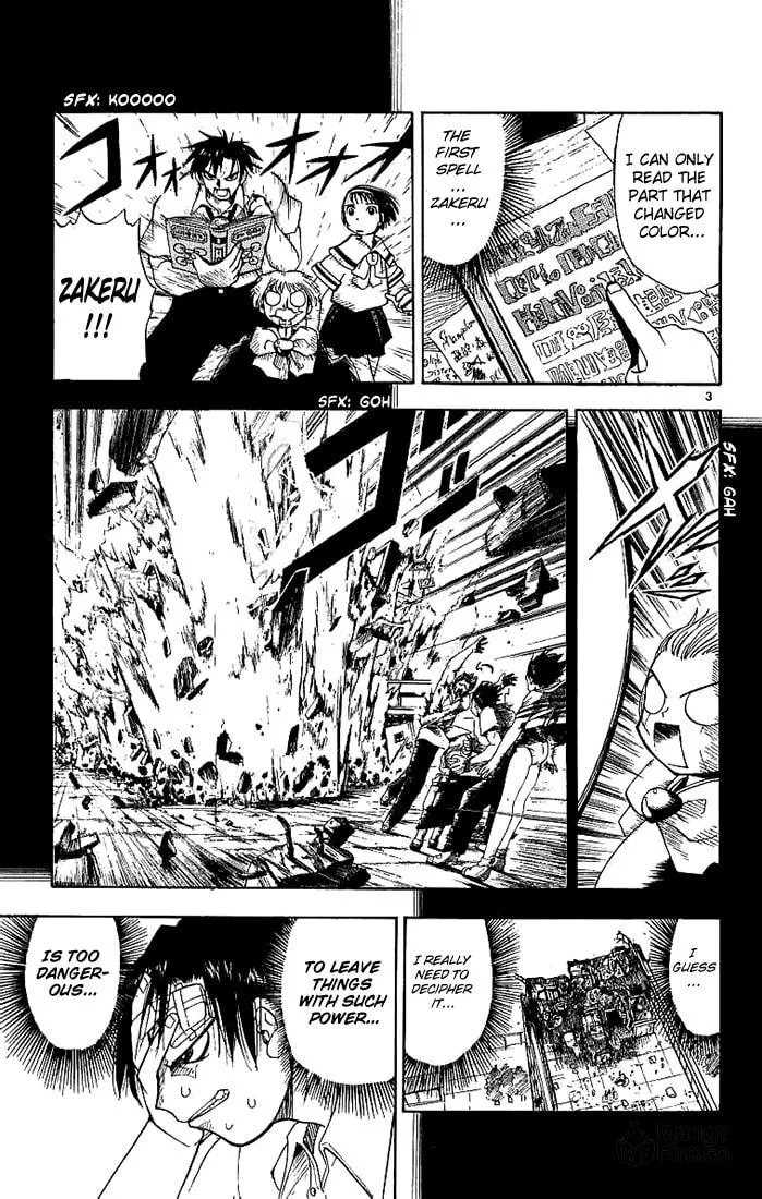 Read Zatch Bell! chapter 2 image 2 on Lezhin