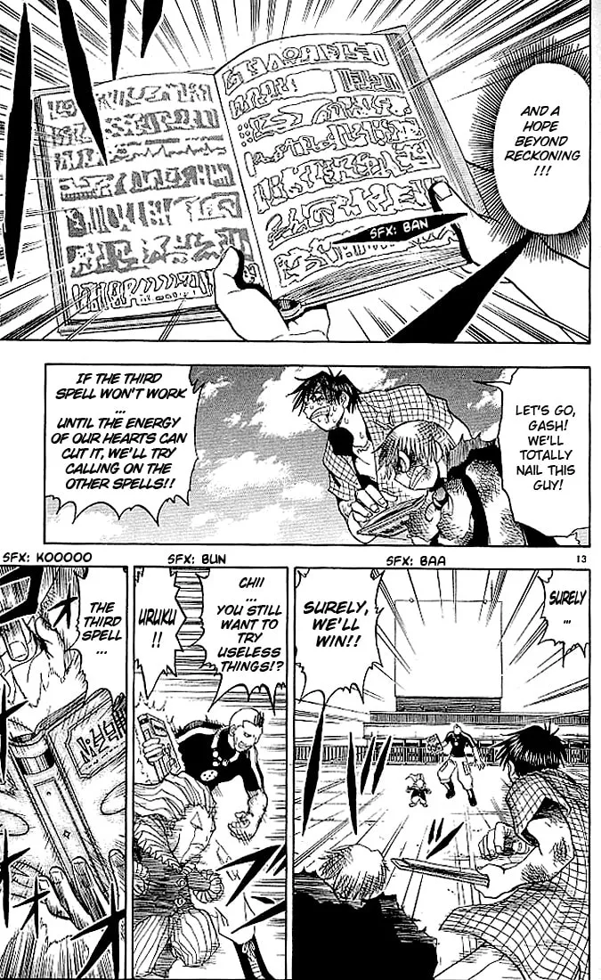 Read Zatch Bell! chapter 20 image 12 on Lezhin
