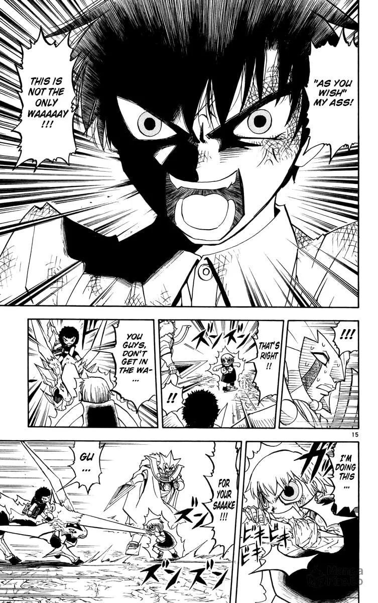 Read Zatch Bell! chapter 206 image 14 on Lezhin