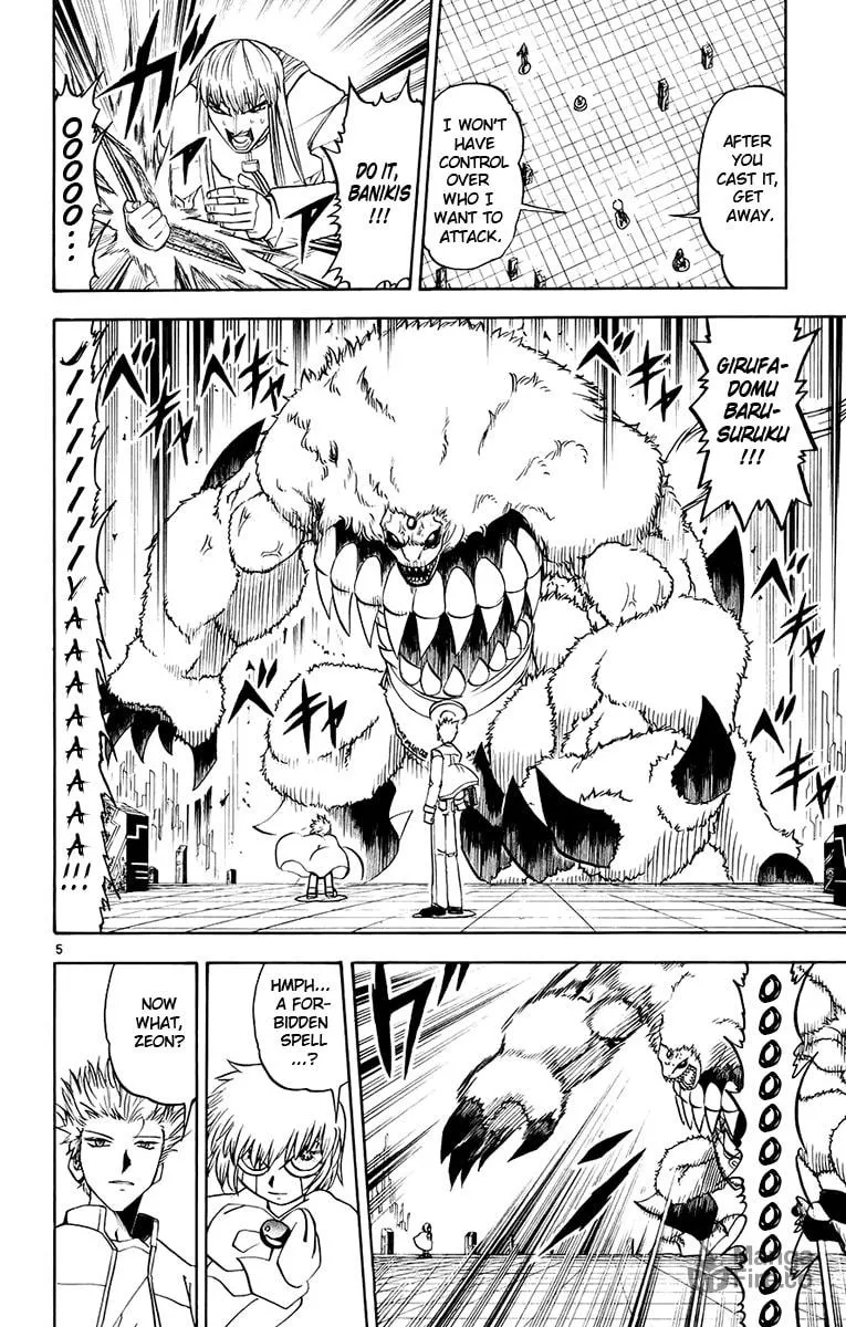 Read Zatch Bell! chapter 218 image 5 on Lezhin