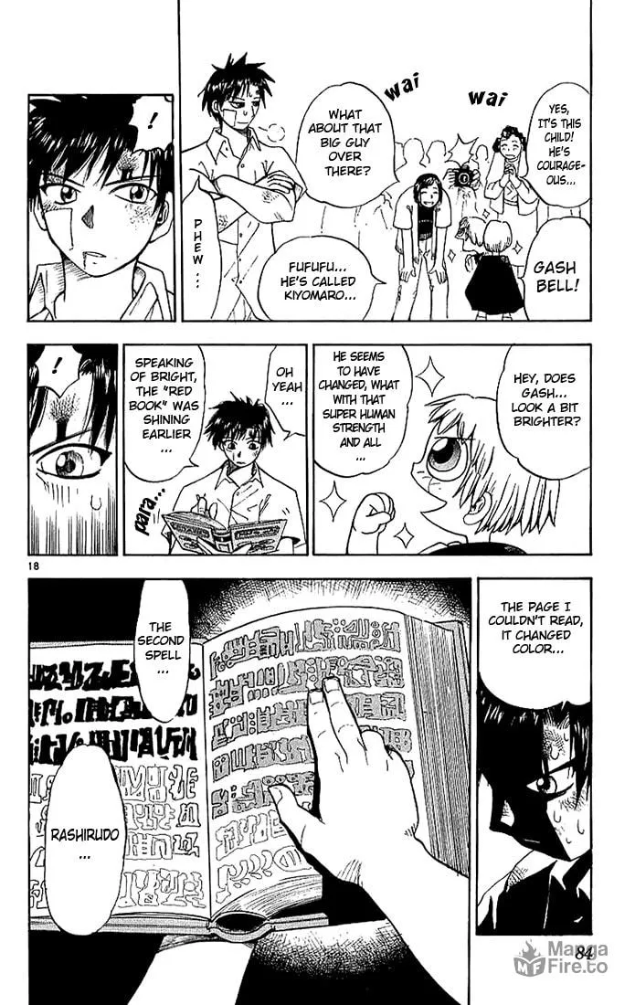 Read Zatch Bell! chapter 3 image 17 on Lezhin