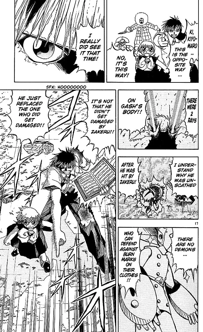 Read Zatch Bell! chapter 30 image 16 on Lezhin