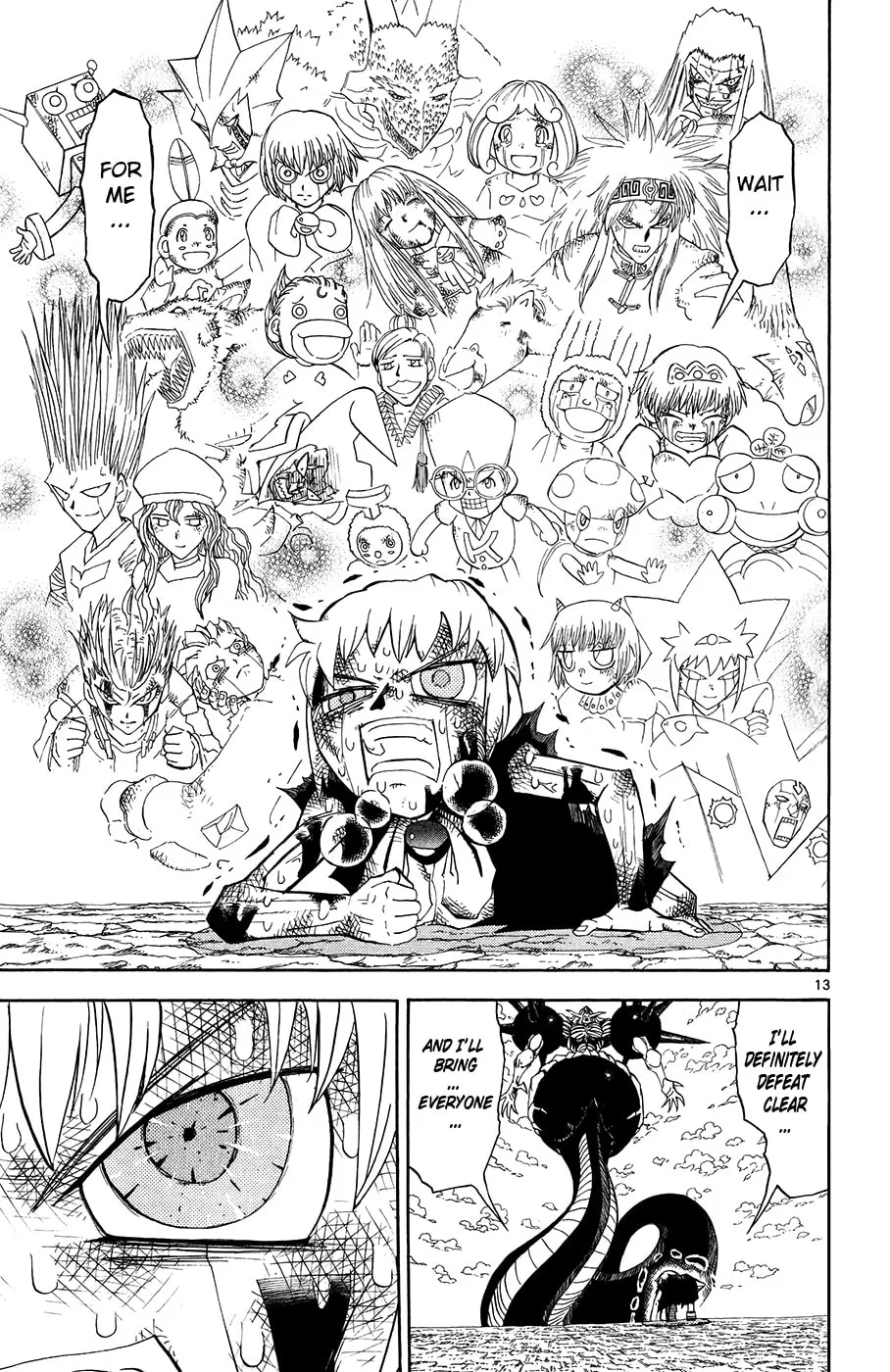 Read Zatch Bell! chapter 316 image 12 on Lezhin