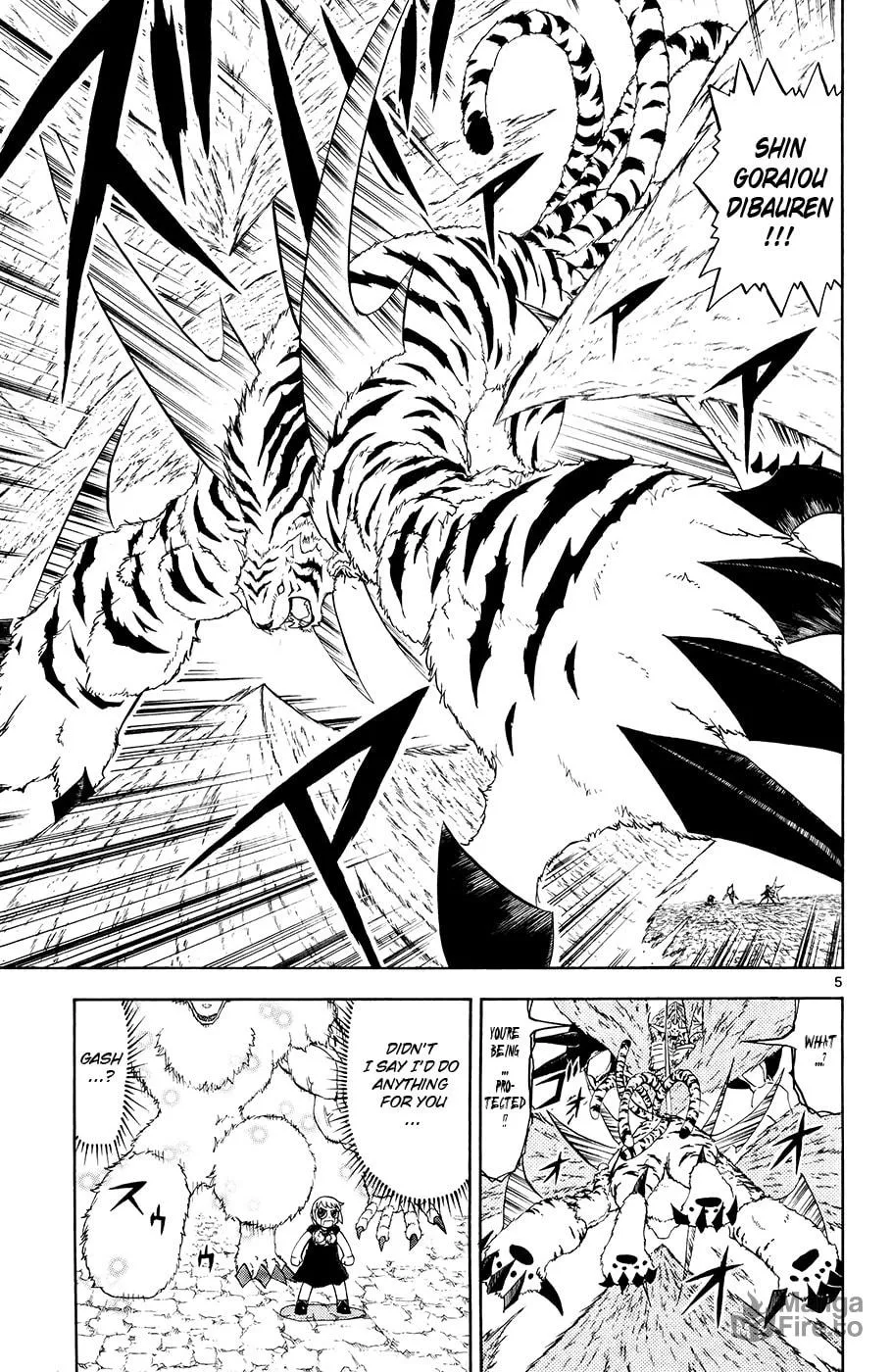 Read Zatch Bell! chapter 317 image 4 on Lezhin