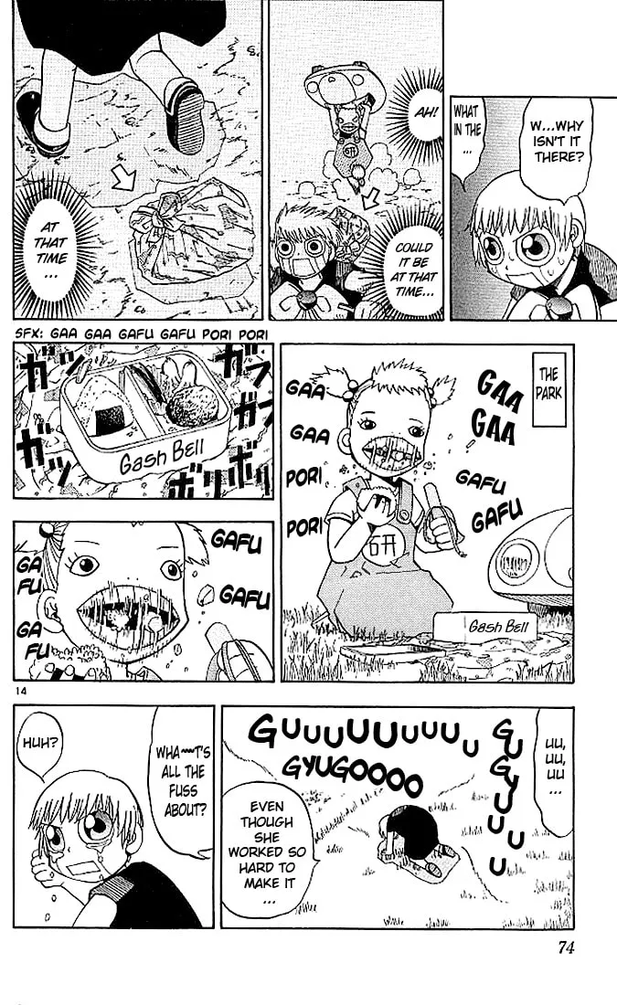 Read Zatch Bell! chapter 32 image 13 on Lezhin
