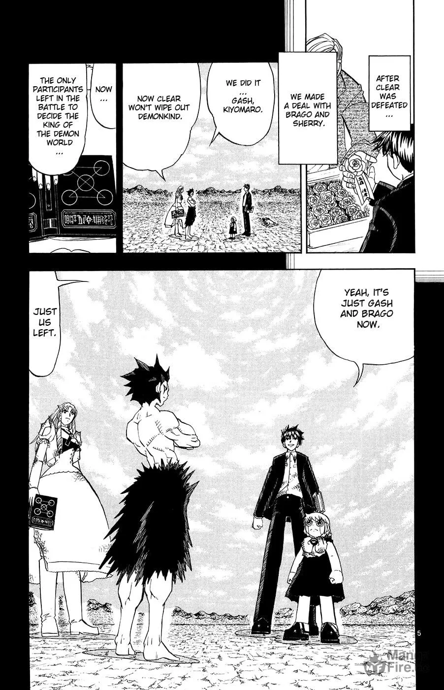 Read Zatch Bell! chapter 320 image 4 on Lezhin