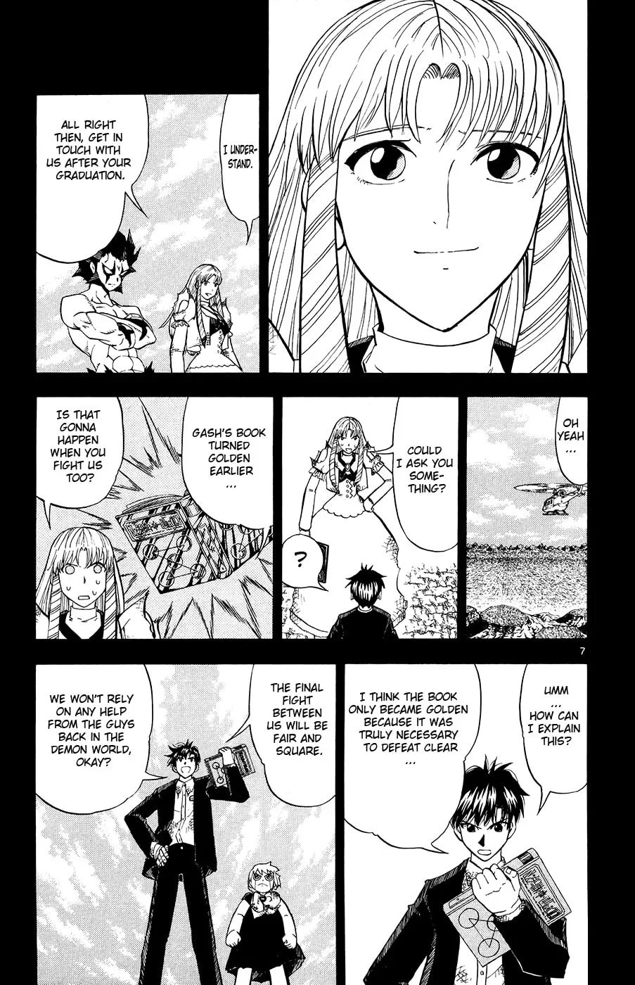Read Zatch Bell! chapter 320 image 6 on Lezhin