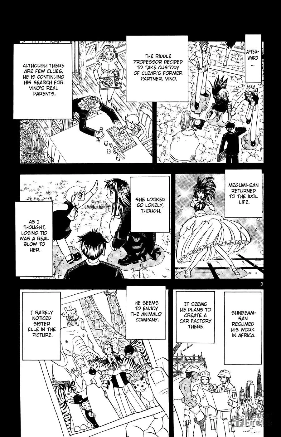 Read Zatch Bell! chapter 320 image 8 on Lezhin