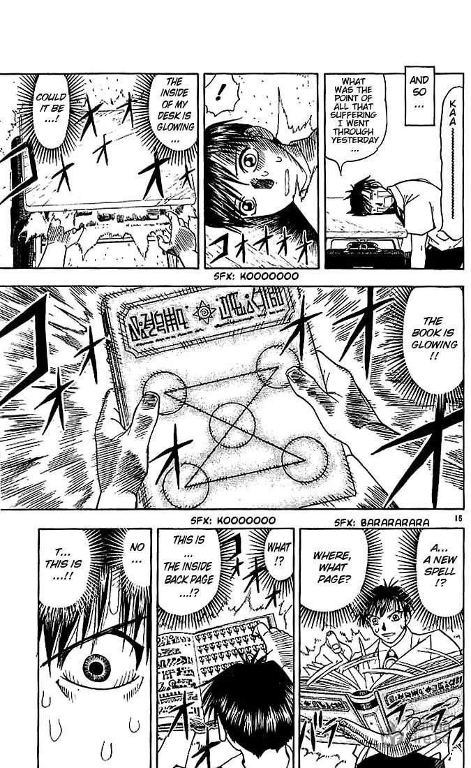 Read Zatch Bell! chapter 34 image 14 on Lezhin