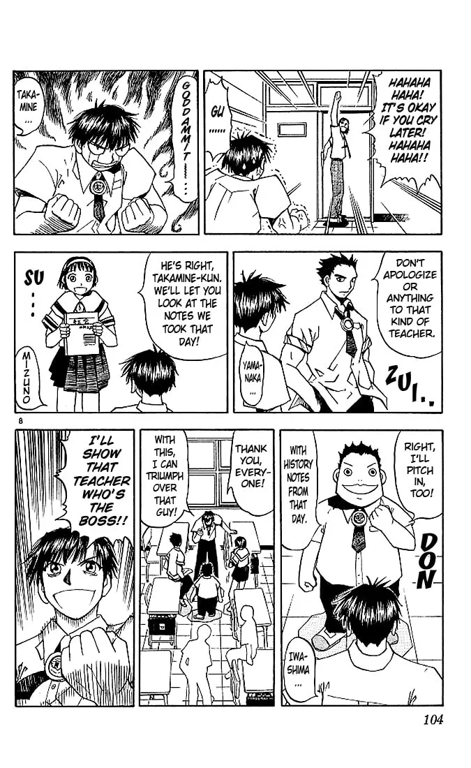 Read Zatch Bell! chapter 34 image 7 on Lezhin