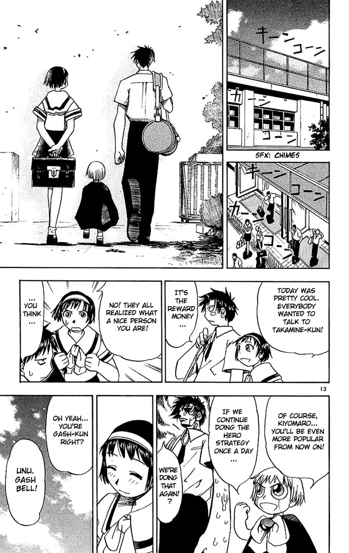 Read Zatch Bell! chapter 4 image 12 on Lezhin