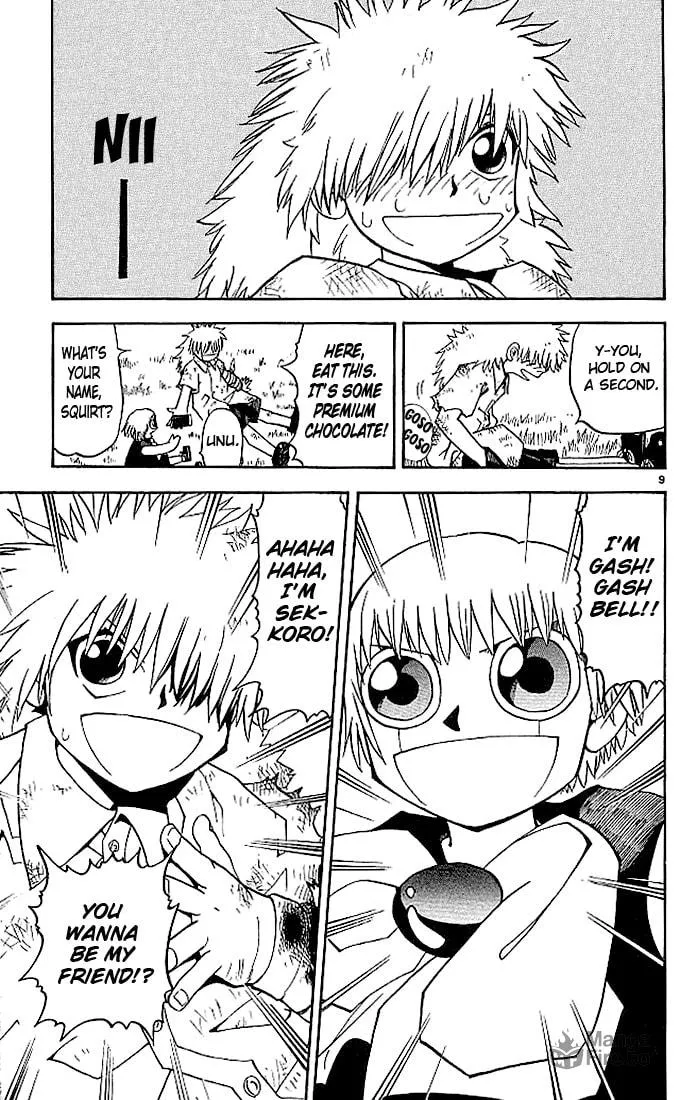 Read Zatch Bell! chapter 40 image 8 on Lezhin