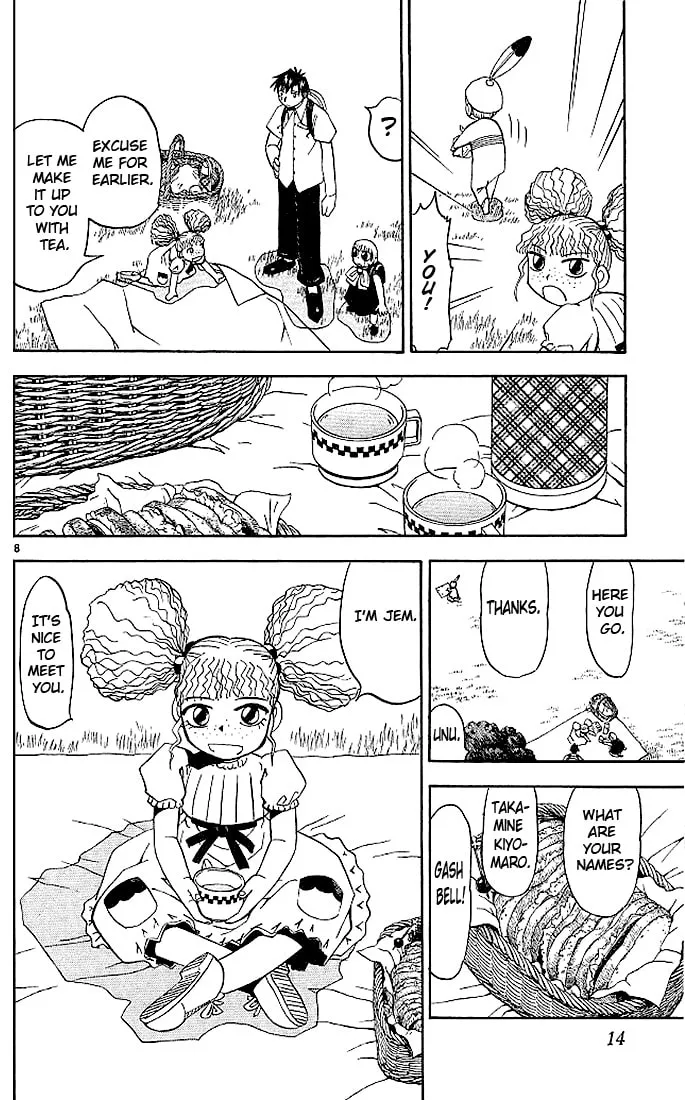 Read Zatch Bell! chapter 49 image 7 on Lezhin