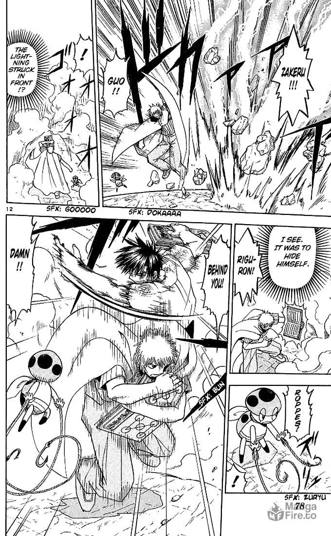 Read Zatch Bell! chapter 61 image 11 on Lezhin