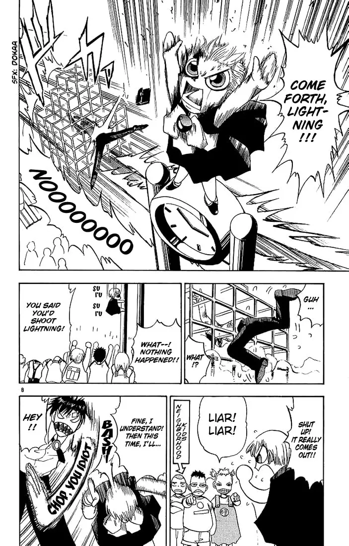Read Zatch Bell! chapter 7 image 7 on Lezhin