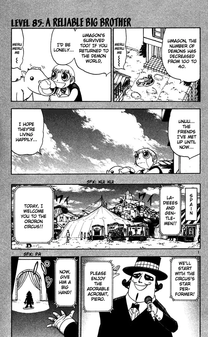 Read Zatch Bell! chapter 85 image 0 on Lezhin