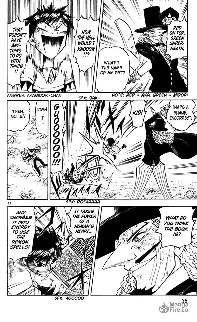 Read Zatch Bell! chapter 96 image 11 on Lezhin