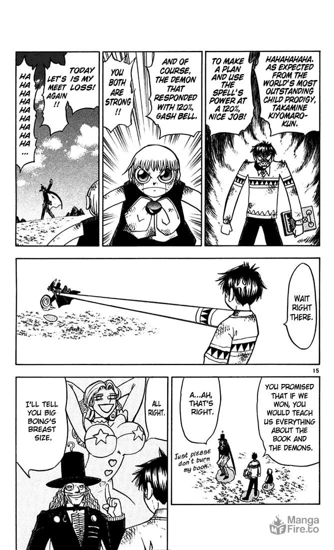 Read Zatch Bell! chapter 98 image 14 on Lezhin
