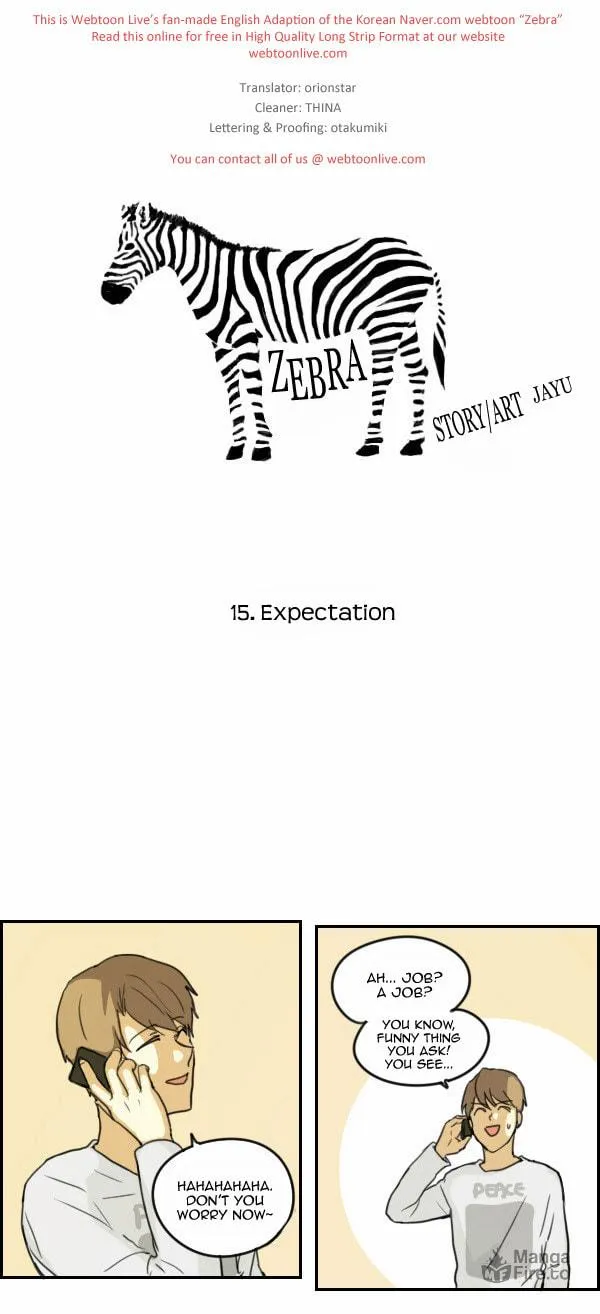 Read Zebra chapter 15 image 2 on Lezhin