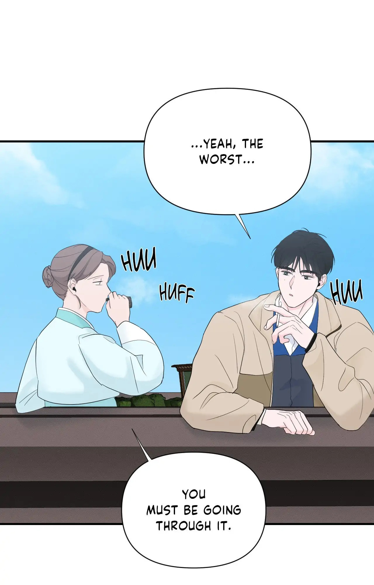 Read Zero Centimeter chapter 18 image 32 on Lezhin