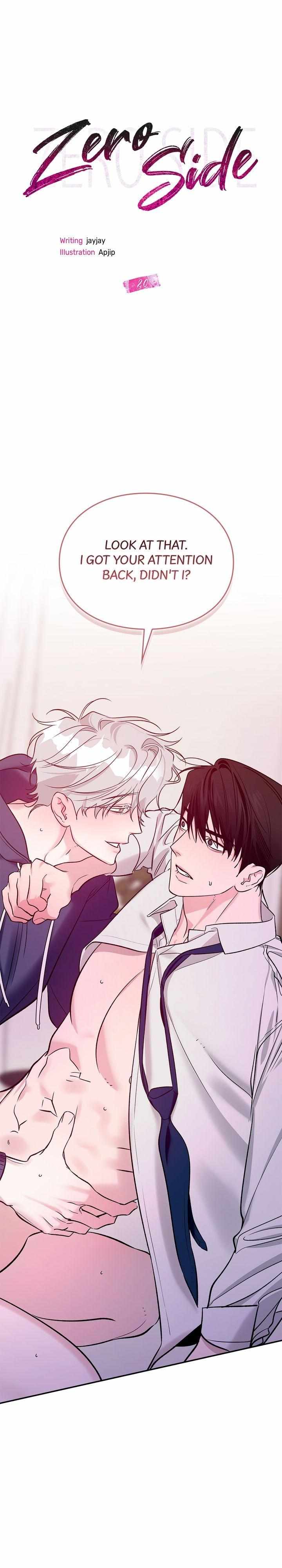 Read Zero Side chapter 20 image 1 on Lezhin
