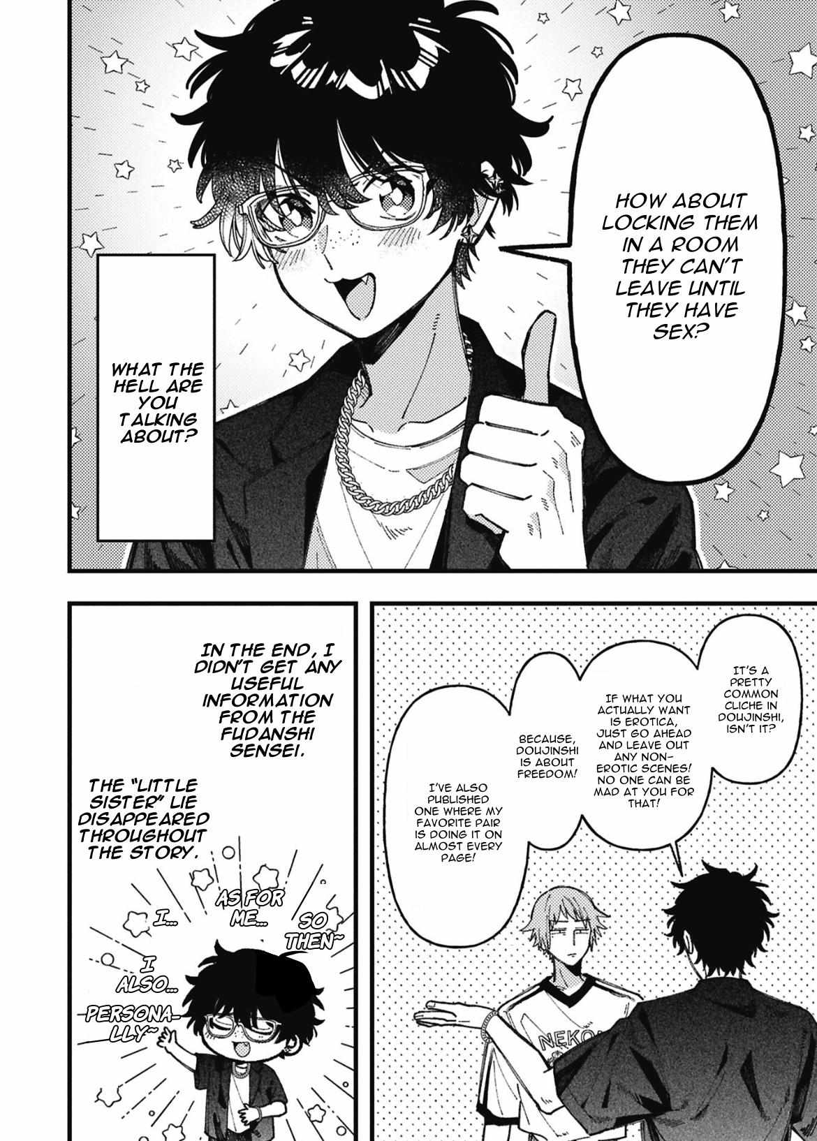 Zettai BL ni Naru Sekai vs. Zettai BL ni Naritakunai Otoko Chapter 96 page 8 - 