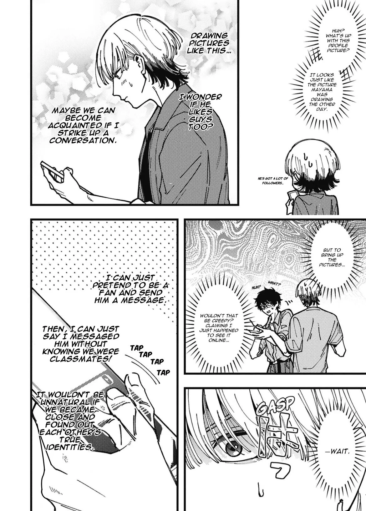 Zettai BL ni Naru Sekai vs. Zettai BL ni Naritakunai Otoko Chapter 98.99 page 6 - 