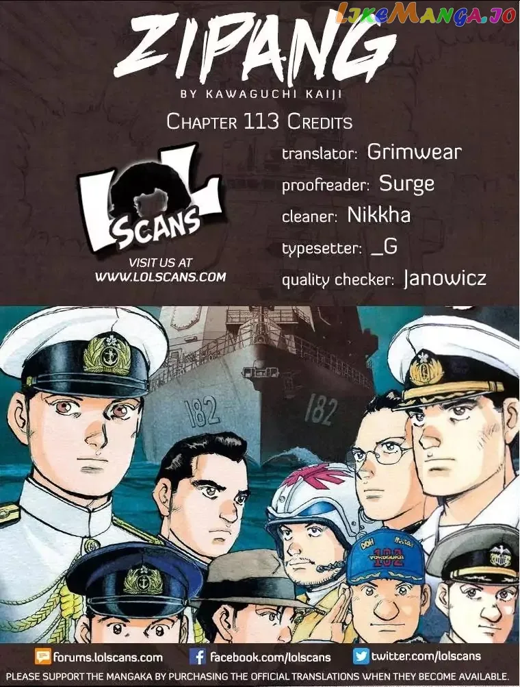 Read Zipang  Manga chapter 113 image 1 on Lezhin