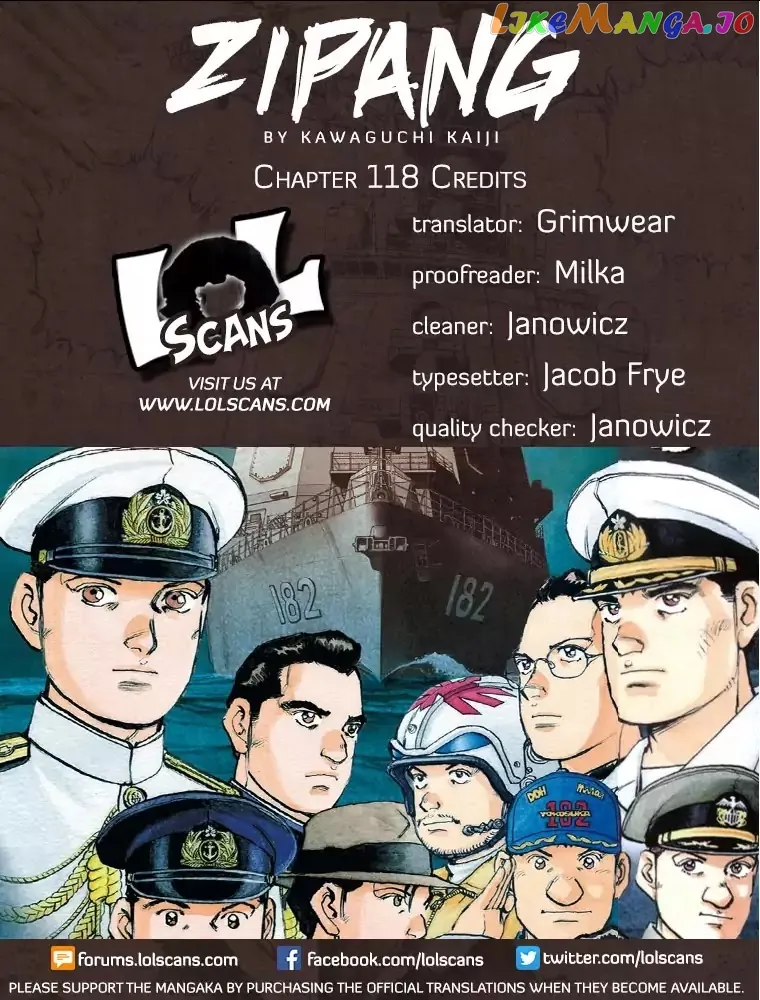 Read Zipang  Manga chapter 118 image 1 on Lezhin