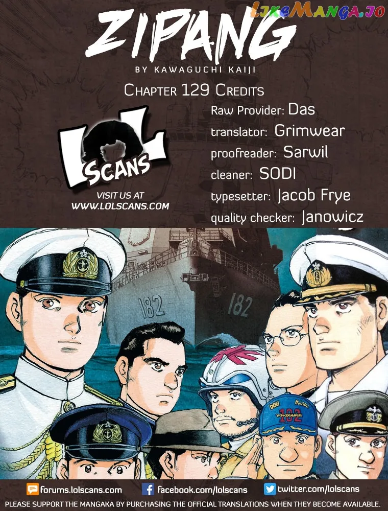 Read Zipang  Manga chapter 129 image 1 on Lezhin