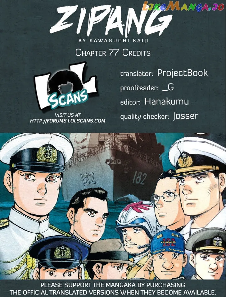 Read Zipang  Manga chapter 77 image 1 on Lezhin
