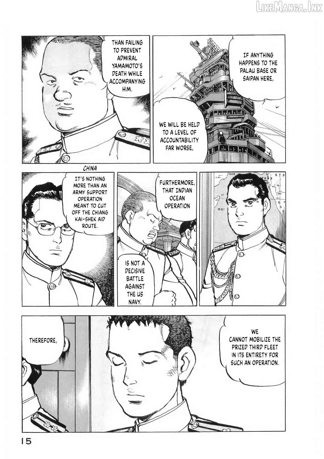 Read Zipang chapter 177 image 16 on Lezhin