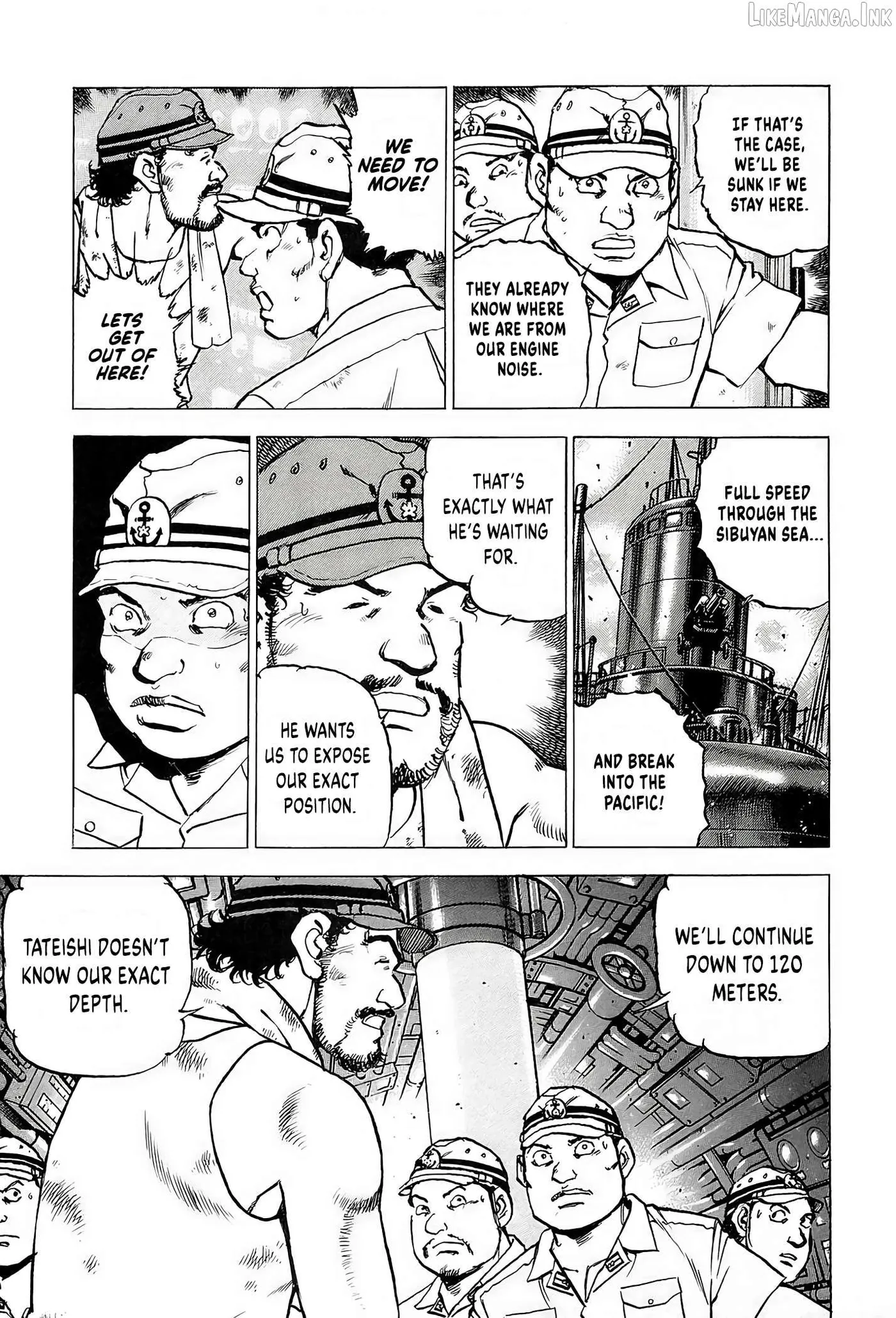 Read Zipang chapter 216 image 8 on Lezhin