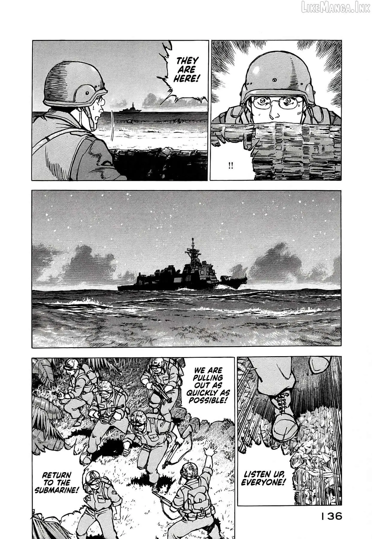 Read Zipang chapter 231 image 15 on Lezhin