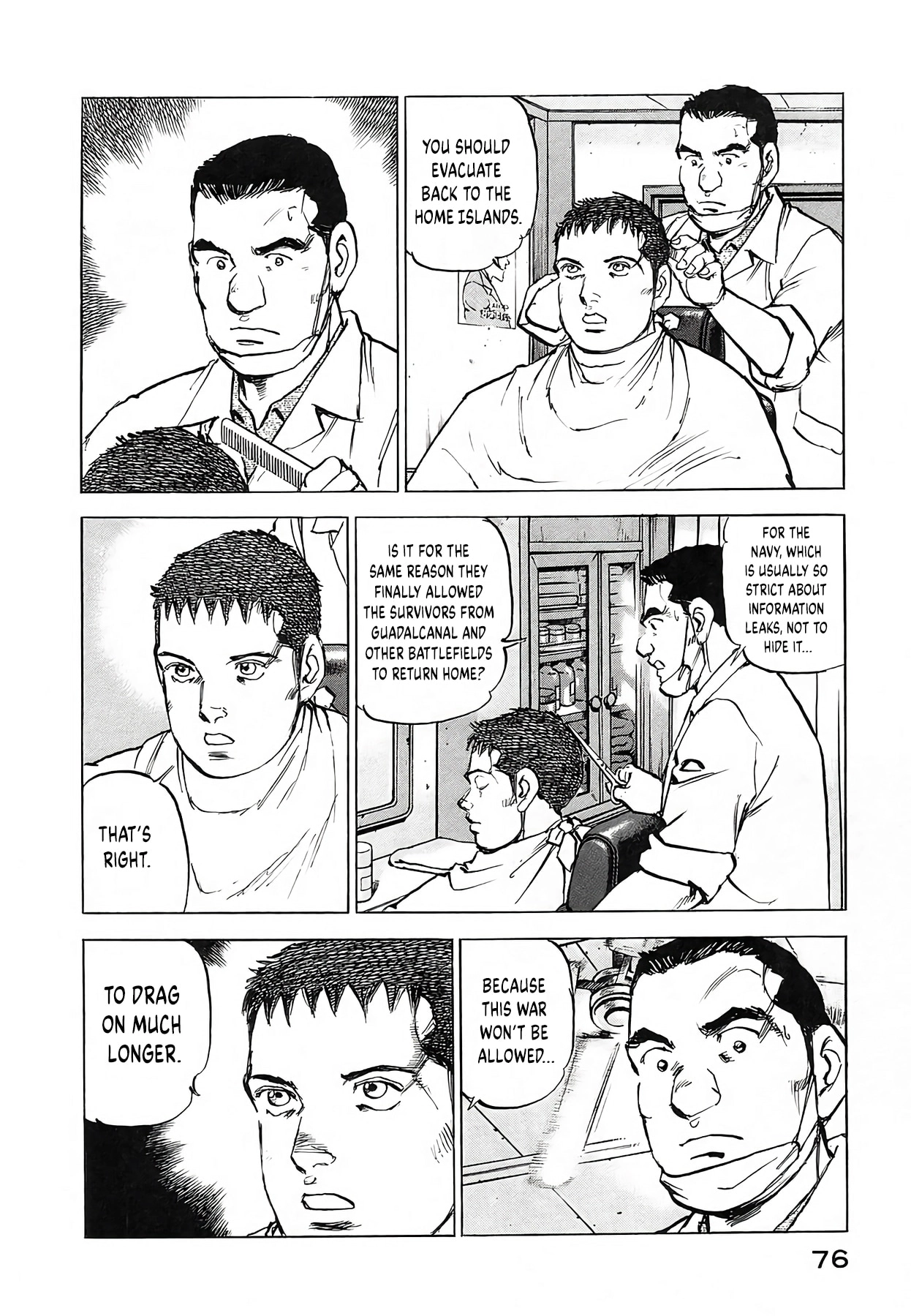 Read Zipang chapter 246 image 11 on Lezhin