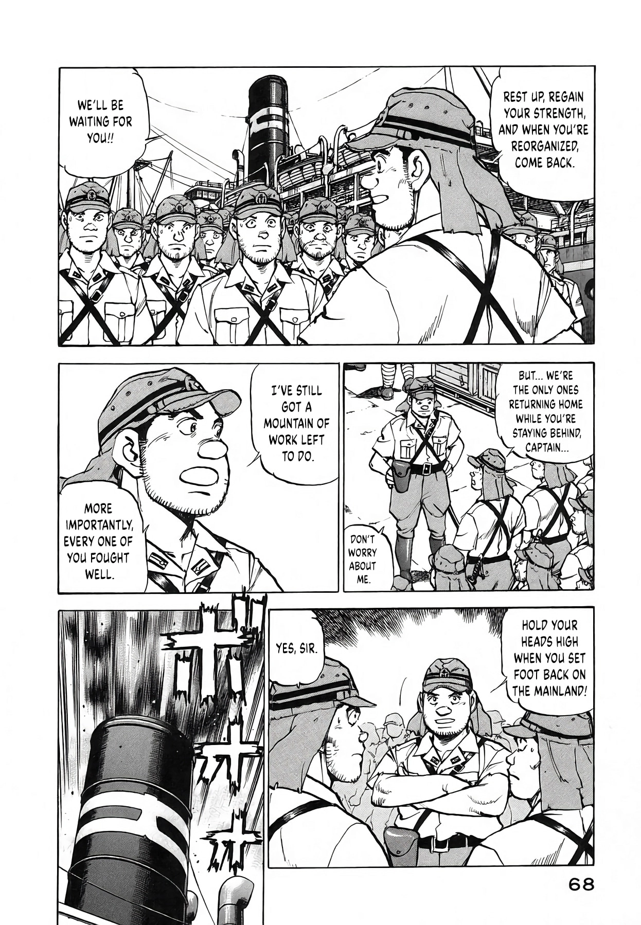 Read Zipang chapter 246 image 3 on Lezhin