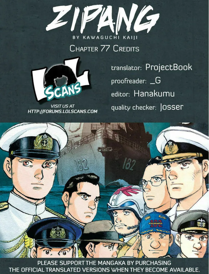 Read Zipang chapter 77 image 1 on Lezhin