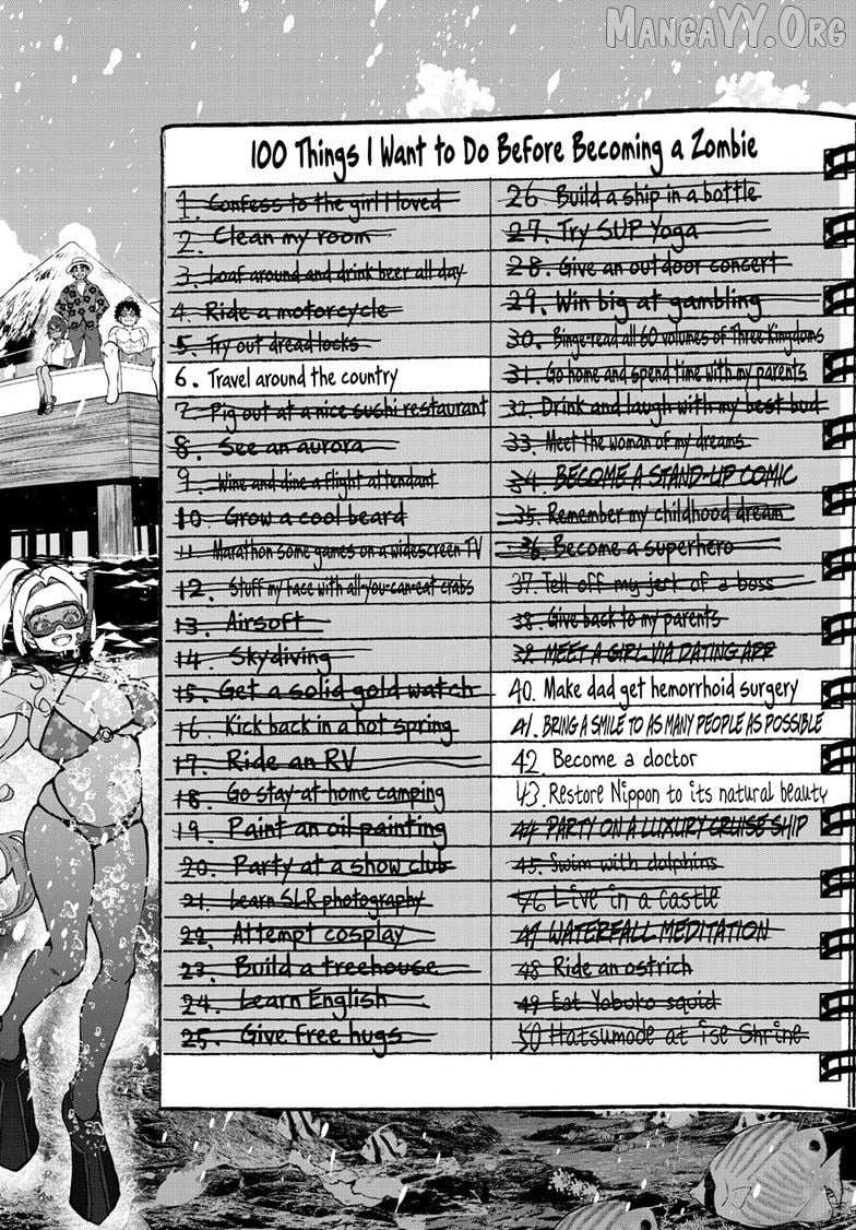Zombie 100 ~Zombie ni Naru Made ni Shitai 100 no Koto~ Chapter 83 page 34 - 