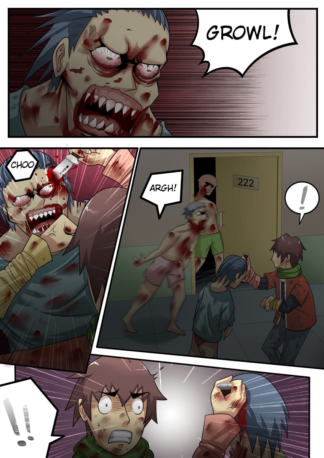 Read Zombie Breakers chapter 12 image 3 on Lezhin