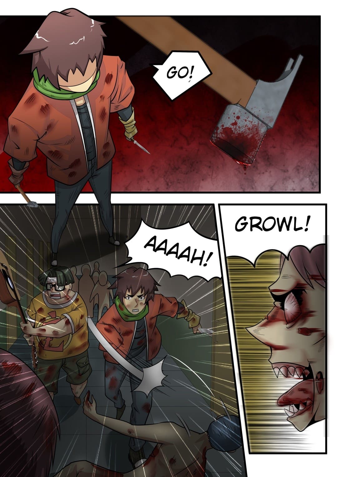 Read Zombie Breakers chapter 12 image 7 on Lezhin